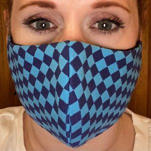 New Face Masks in Checker by Alexander Girard